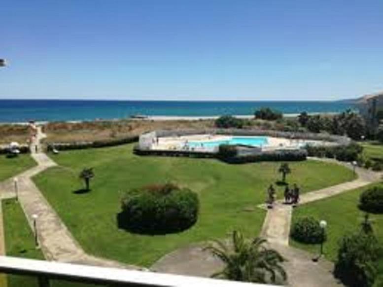 Les Goellettes : Vue Mer Et Piscine Saint-Cyprien  Esterno foto
