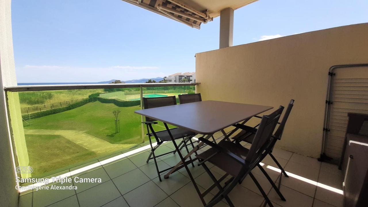 Les Goellettes : Vue Mer Et Piscine Saint-Cyprien  Esterno foto